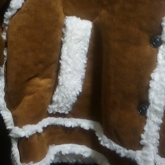 NWT Free People We The Free Vegan Exchange Shearling Jacket - Picture 9 of 15